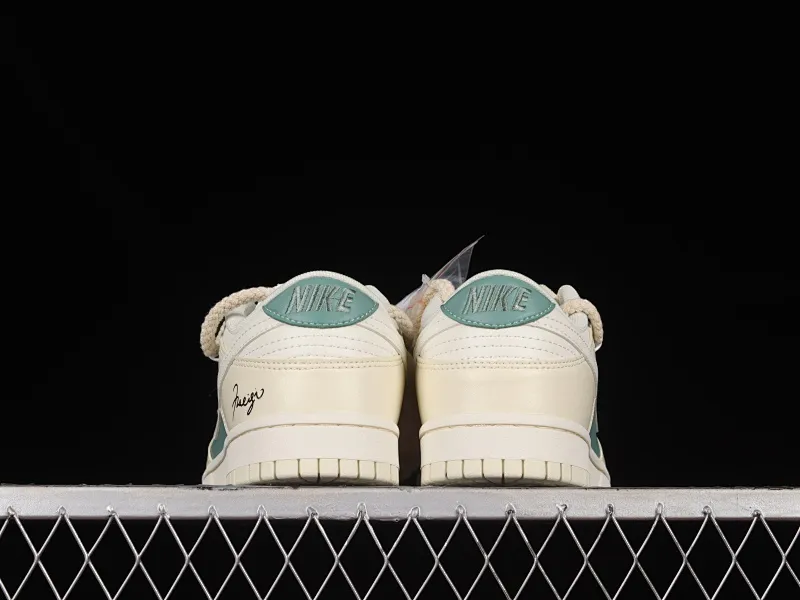 All Categories Nk SB Dunk Series Nk SB Dunk Low Low-top Sneakers Nk Dunk Low ESS "Coconut Milk" Beige Customized version of deconstructed strappy dip-dyed casual sneakers DJ6188-100